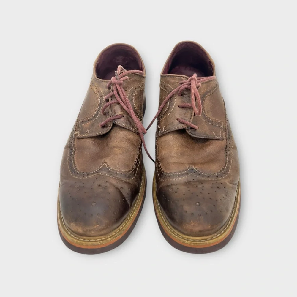 PIKOLINOS Men's Leather‎ Oxfords Gray & Brown Two Pair Men’s Euro 44 US 10
